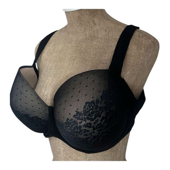 Cacique Plus Size Full Coverage Balconette Bra Size 42C - Picture 2 of 7